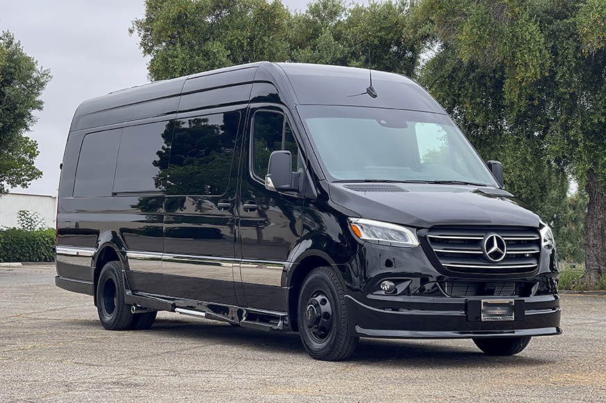 14 passenger Mercedes Sprinter Limo Sterling Limousine